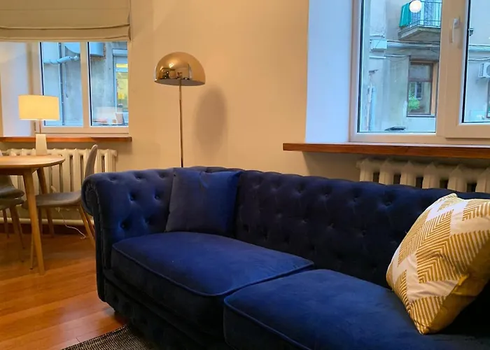 Daire Classy Place In Center For Two Vilnius